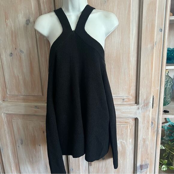 1 State Off Shoulder Black Sweater NEW Women’s XL - Picture 1 of 11